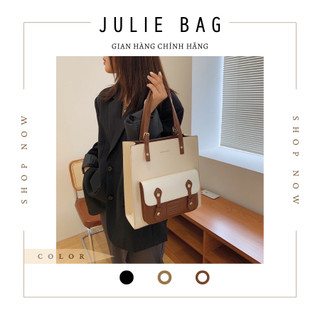 [Hàng loại 1] Túi tote công sở đeo vai Julie Bag, da cao cấp size 30cm JB065
