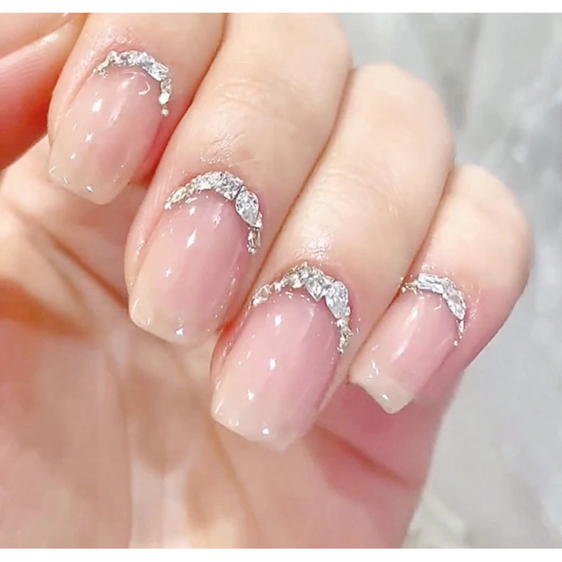 Đá khối mini mix kiểu làm nail, đá khối super mini siêu nhỏ sét 95-100 viên
