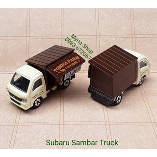 Đồ chơi mô hình tĩnh xe tomica không hộp, Subaru Sambar Truck