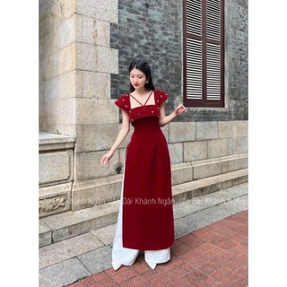 Sét áo dài cách tân, áo dài tết