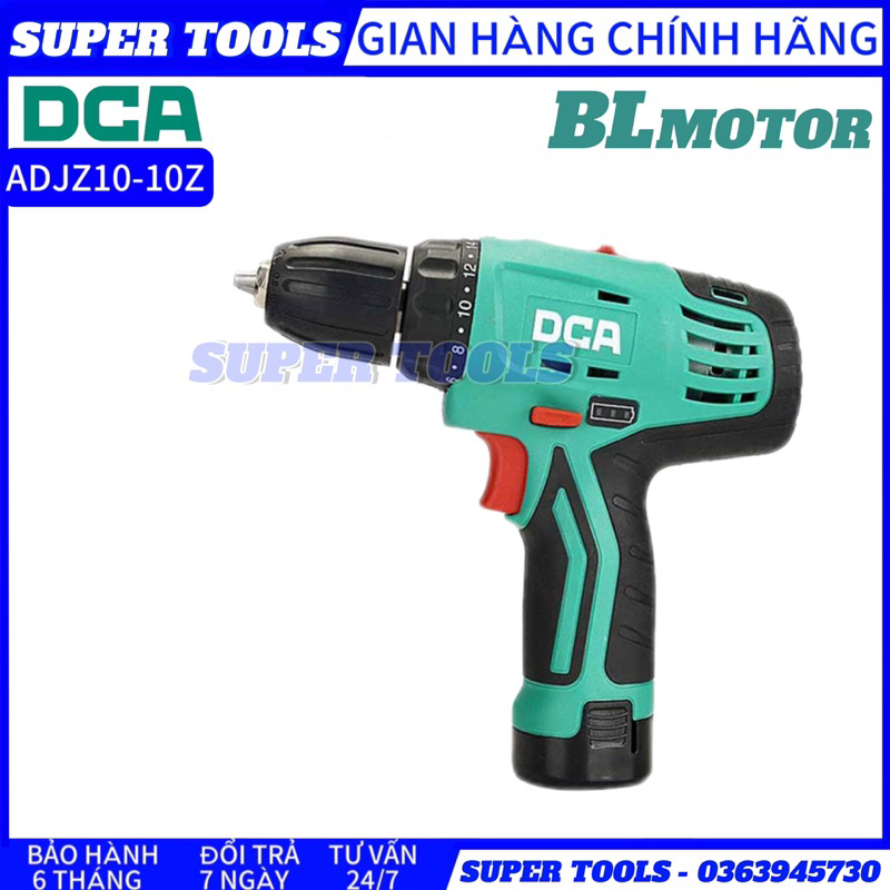 DCA Máy khoan dùng pin 12V ADJZ10-10Z