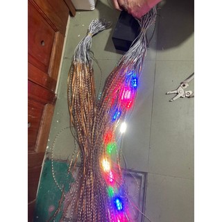 Dây led 1m nháy đuổi 7 màu 12v