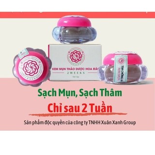 KEM MỤN HOA ĐÀO XUÂN XANH GROUP