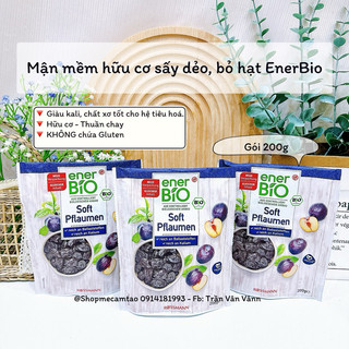 Mận mềm hữu cơ sấy dẻo bỏ hạt EnerBio - Gói 200g