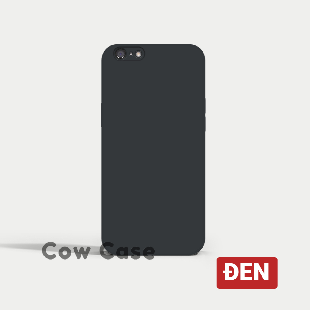 Ốp lưng Oppo A37, A71, A39 cạnh vuông Cowcase | Vỏ điện thoại Oppo bảo vệ camera toàn diện TRON