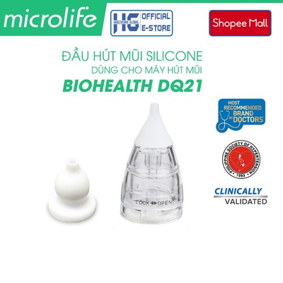 Bộ Phụ Kiện Hút Mũi Dành Cho Máy Hút Mũi Microlife Biohealth DQ21