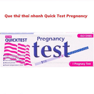 Que Thử Thai Quick Test Chính Xác Nhanh Chóng, test thai HCG