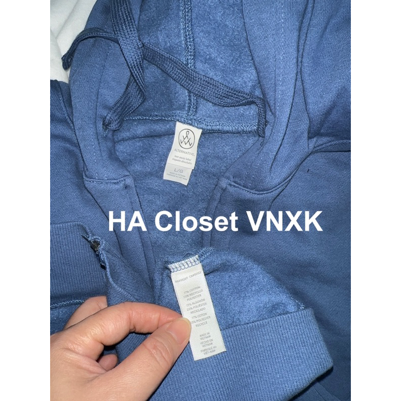 Áo Khoác Hoodie Nỉ Bông Nam Hàng Xuất Xịn