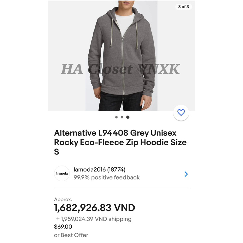 Áo Khoác Hoodie Nỉ Bông Nam Hàng Xuất Xịn
