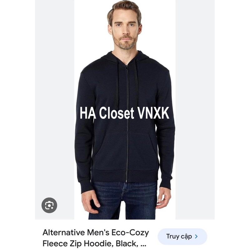 Áo Khoác Hoodie Nỉ Bông Nam Hàng Xuất Xịn