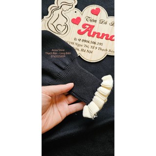 [Ảnh thật shop chụp] Váy len bầu nhún bèo - W233