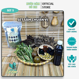 [Tặng 1 lục vị] Combo 5 Set nước sâm chuẩn vị nước sâm Cô Em thanh nhiệt - mỗi set nấu 10L nước