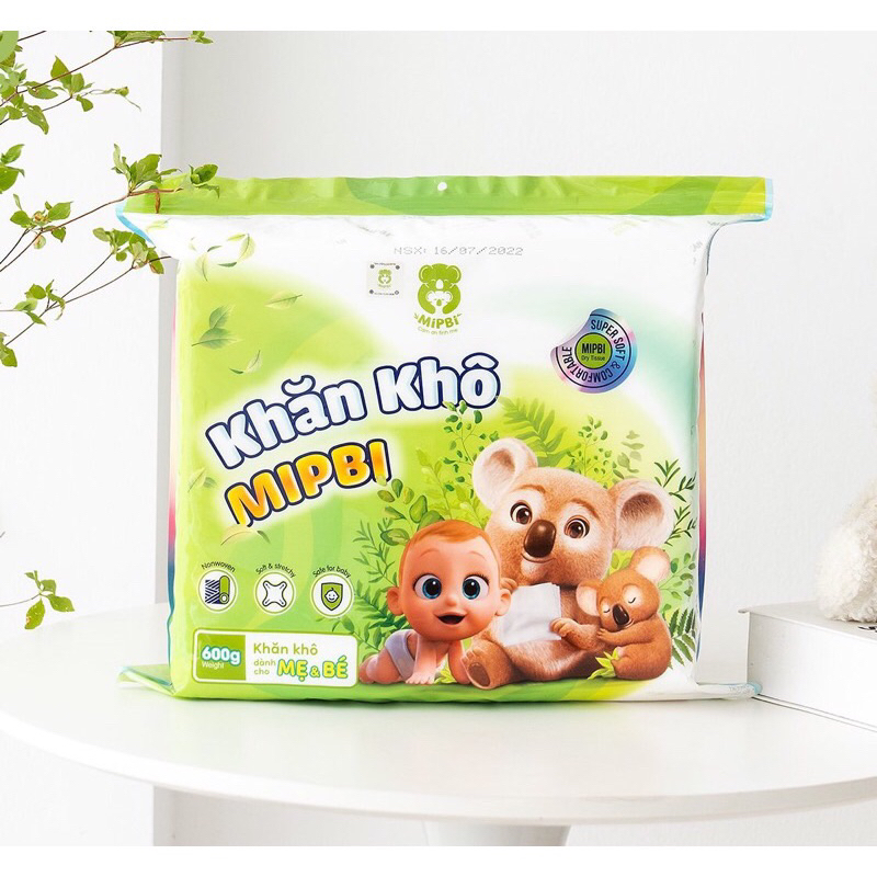 Khăn vải khô đa năng Mipbi 600g/900g