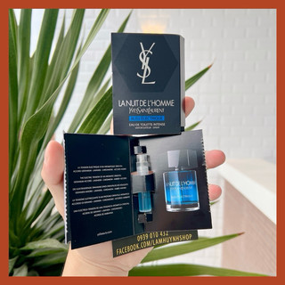 Vial nước hoa Nam LA NUIT DE L'HOMME BLEU ELECTRIQUE 1,2ml