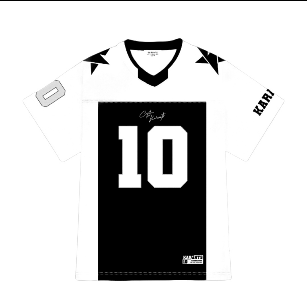 Áo Thun Phối Bóng Đá Karants Local Brand. Áo phông nam nữ Streetwear Form Oversize - KR63