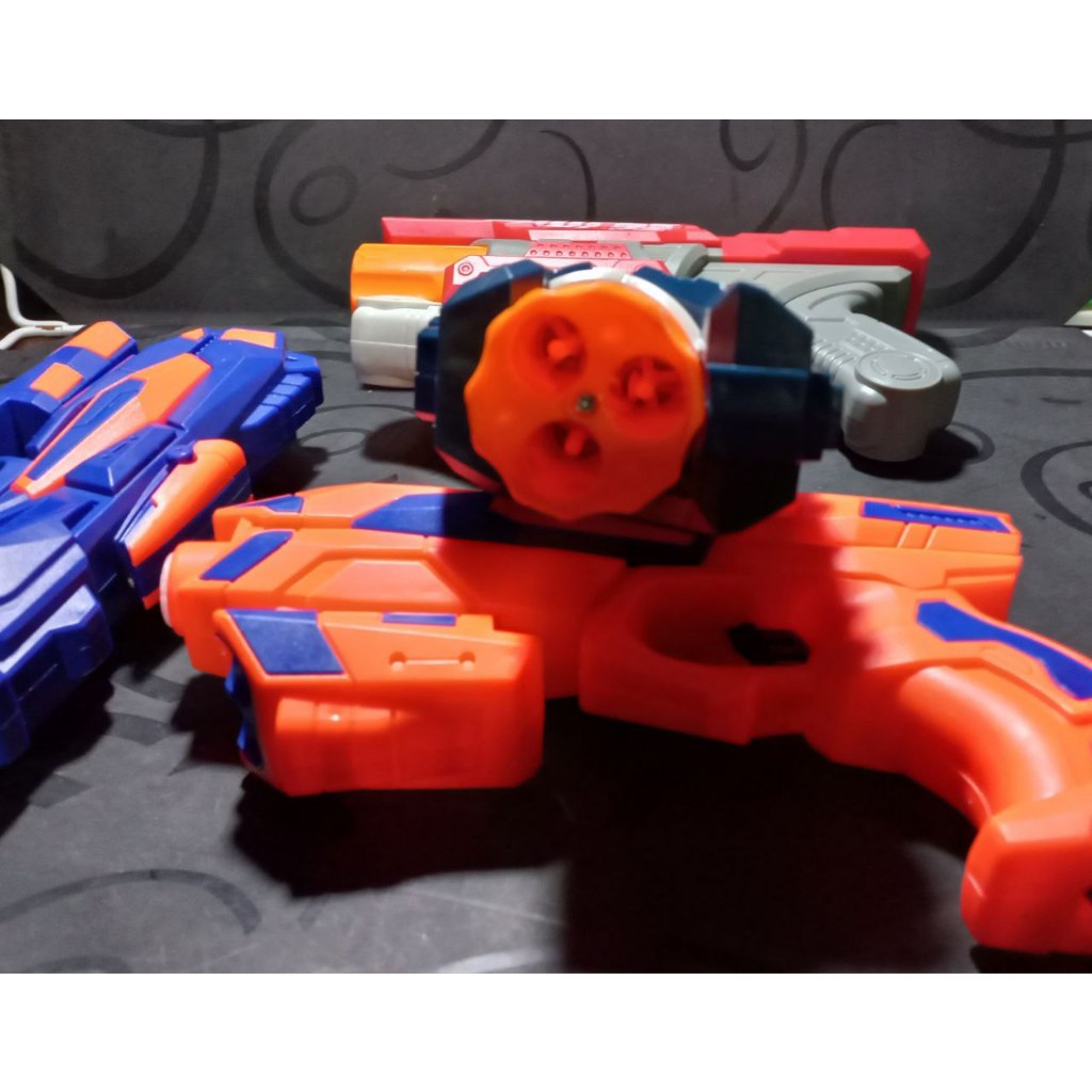 Đồ Chơi Viên Xốp Đầu Dính, 3 Lỗ Ống Xoay Vòng Size 25cm, Đồ Chơi Vận Động An Toàn Cho Bé 02210