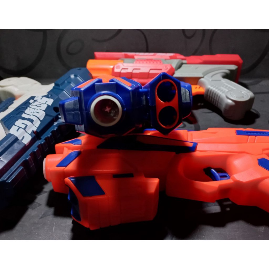 Đồ Chơi Viên Xốp Đầu Dính, 3 Lỗ Ống Xoay Vòng Size 25cm, Đồ Chơi Vận Động An Toàn Cho Bé 02210