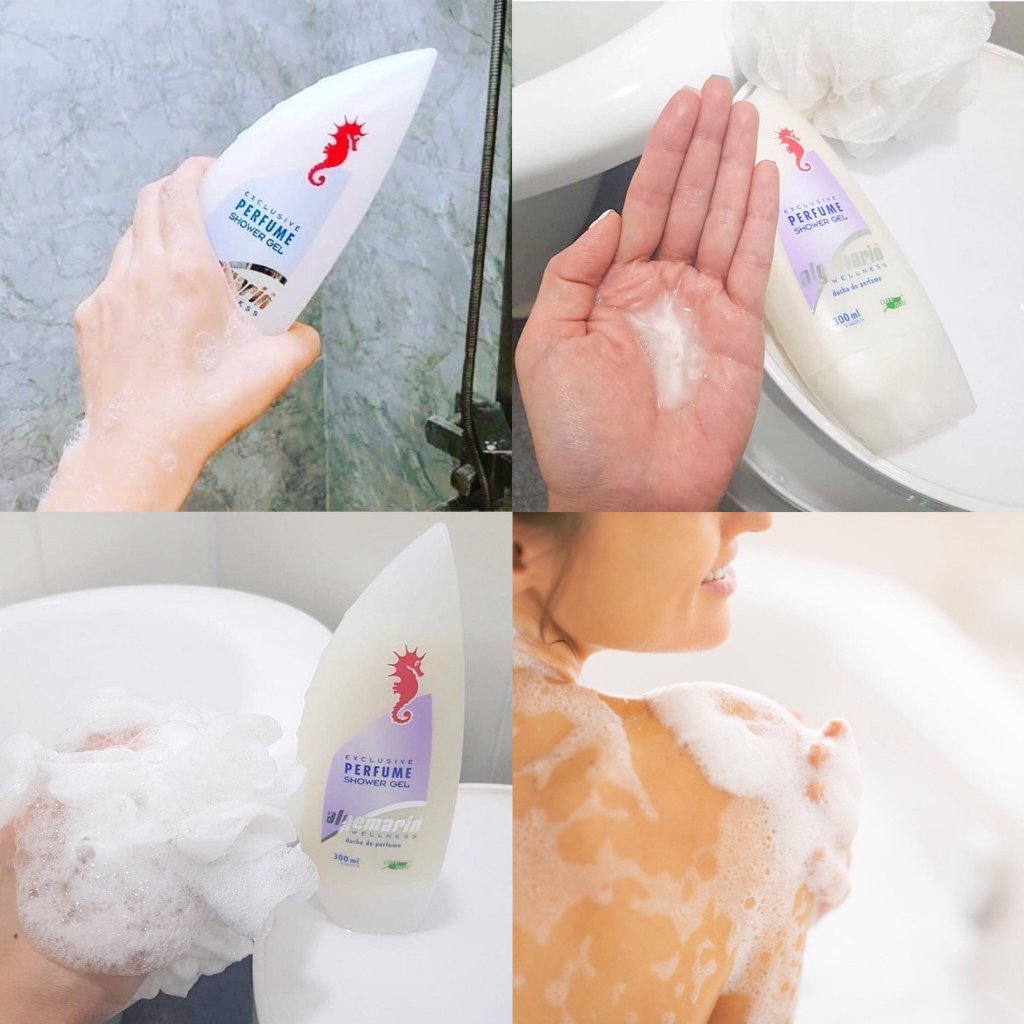 Sữa Tắm Hương Nước Hoa Cá Ngựa Algemarin 300ml bản Đức chính hãng