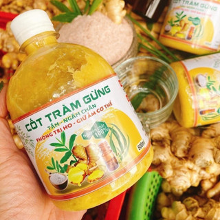 Cốt Gừng tràm trà nguyên chất - nước cốt tắm và ngâm chân
