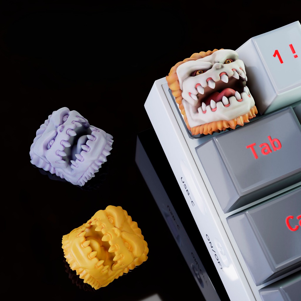 Attack on titans keycap, nút bàn phím cơ, aot  nút bàn phím