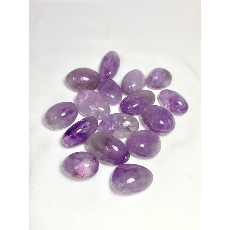 Đá Amethyst TUMBLES (Viên đá tím mài bóng)