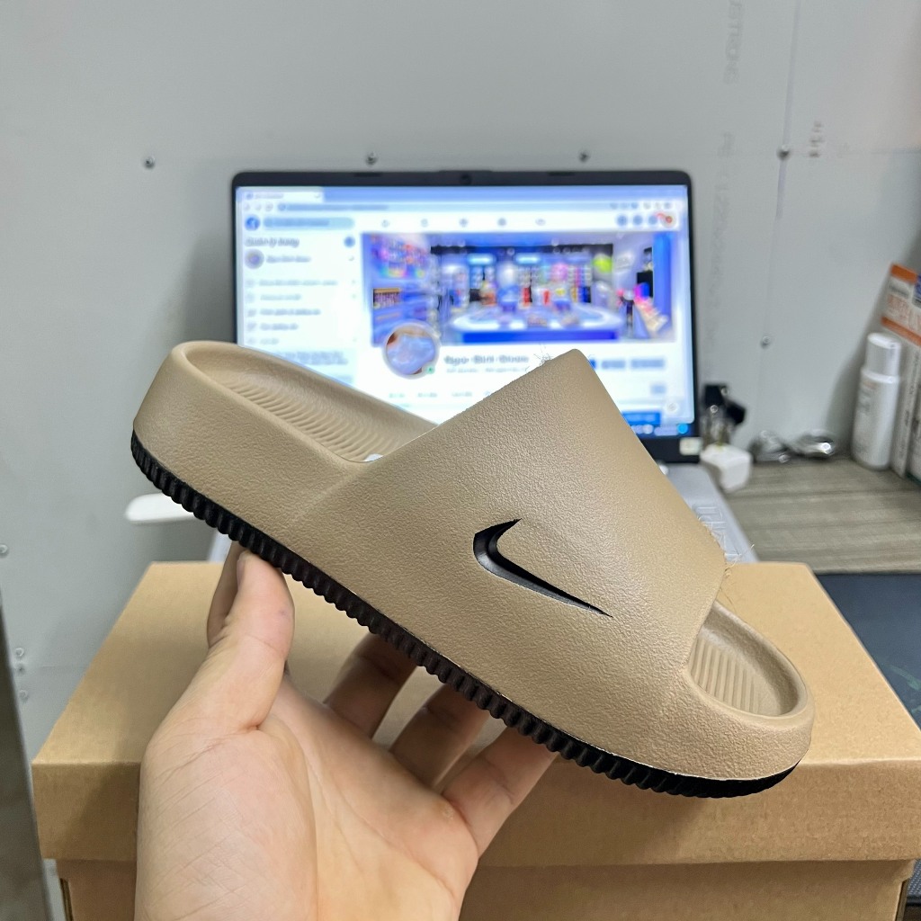 Dép Đúc NK CALM SLIDE Full Size Nam Nữ Hot Trend 2023