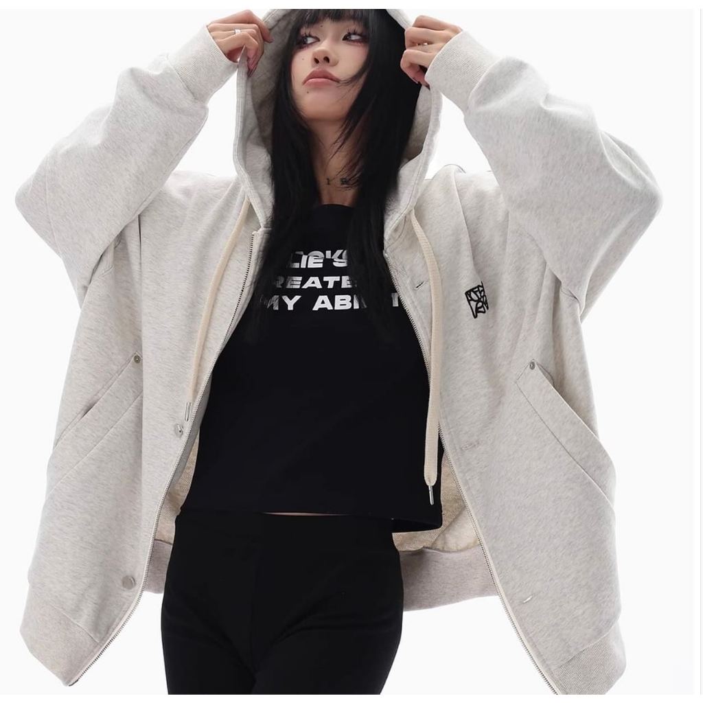 Hoodie LOPI Form Rộng Dày Dặn Chất Liệu Nỉ Bông BEPO