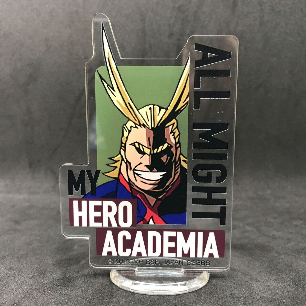 62368 Standee mô hình nhân vật My Hero Academia - Bandai Spirits Ichiban Kuji The Top 5 Acrylic Stand - All Might