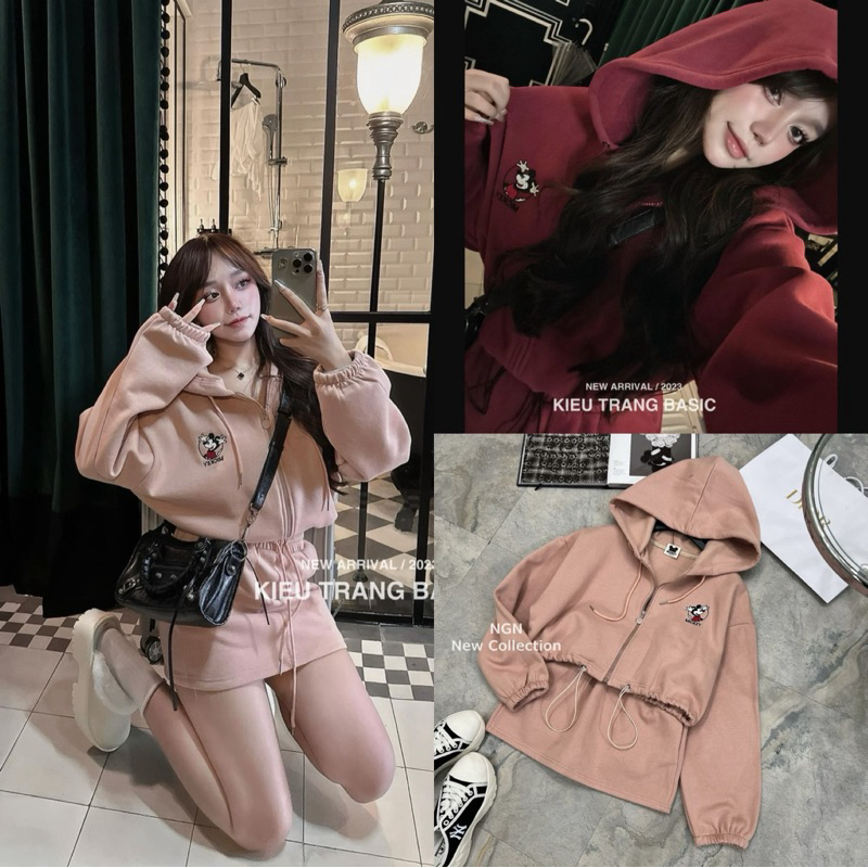 Set nỉ mickey siêu hot Kiều Trang