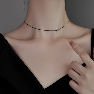Vòng cổ Choker mix bi bạc 925 ( Ghi chú chiều dài dây )
