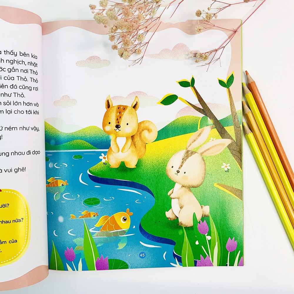 Sách -  365 Truyện Kể Cho Bé Trước Giờ Đi Ngủ - Giúp Bé Phát Triển IQ và EQ