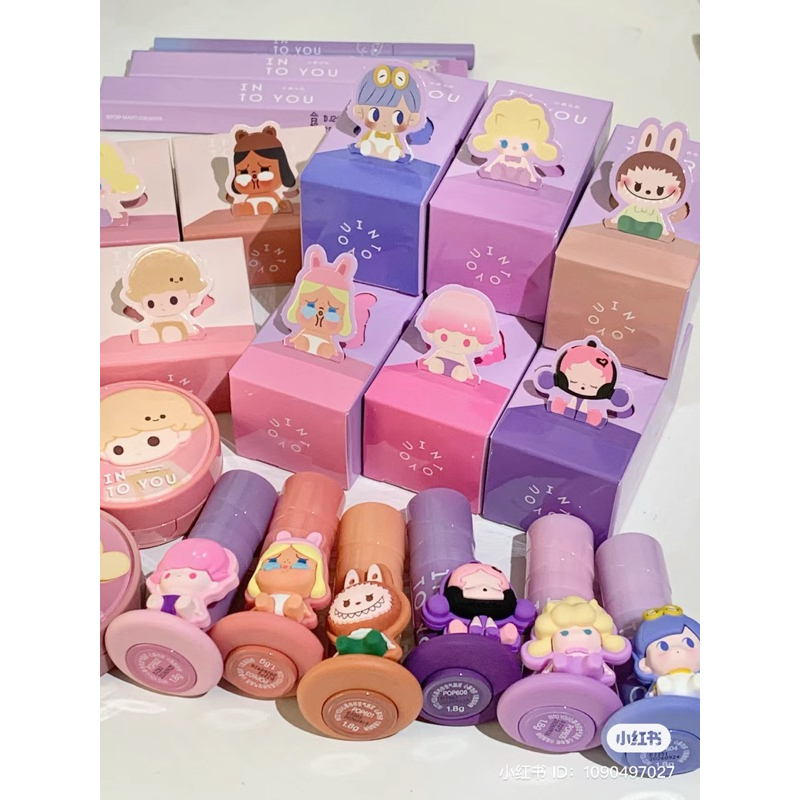 Son Môi Bùn Lì Mịn Nhẹ Như Không Khí INTO YOU x Pop Mart Airy Lip Mud