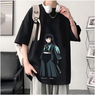 Áo thun nam, áo phông nam nữ tay lỡ unisex in hình anime MUICHIRO, áo form rộng cotton style Hàn Quốc siêu đáng yêu