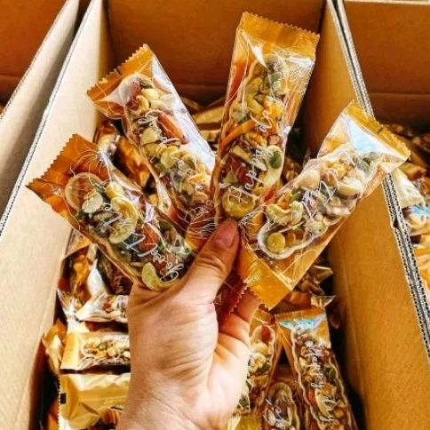 1kg Bánh Thuyền Mix Hạt Dinh Dưỡng - Granola Thuyền