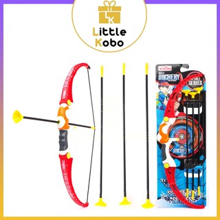 Đồ Chơi Bắn Cung Nhựa Hít Tường Archery Đồ Chơi Bé Trai An Toàn Mũi Tên Bằng Silicon Hút Dính