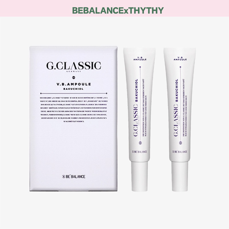 HUYẾT THANH BAKUCHIOL GCLASSIC VITAMIN B AMPOULE Bebalance