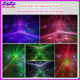 Đèn moving 12 mắt 2 đầu laser