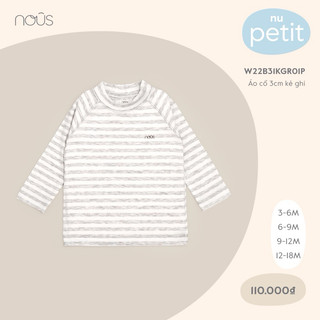 Áo cổ 3cm Nous mẫu mới 2021