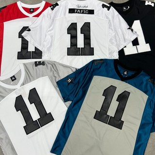  Áo Thun Phối Bóng Đá fafic thể thao Form Oversize  áo jersey Dáng rộng tay lỡ hình thêu 11 nam nữ kunshop unisex 