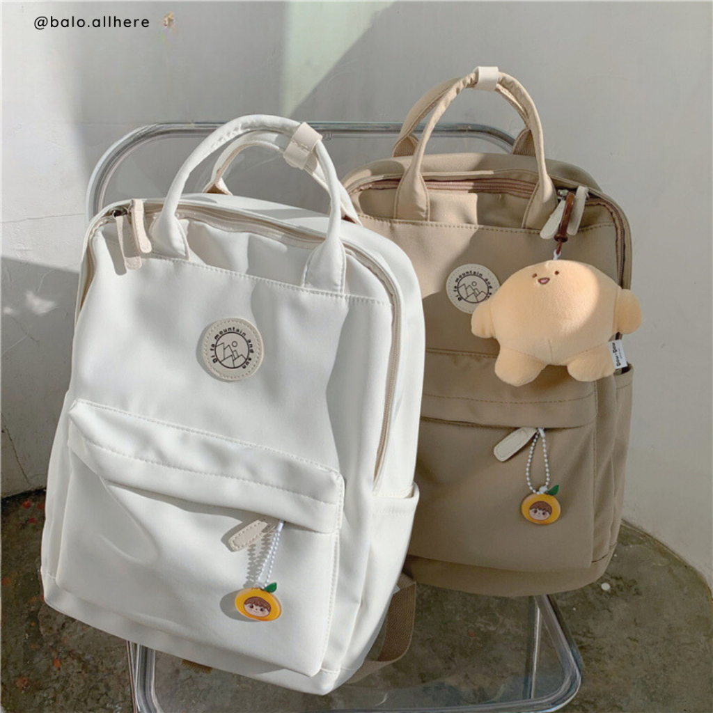 Balo Cặp Sách Nam Nữ Đi Học Ulzzang