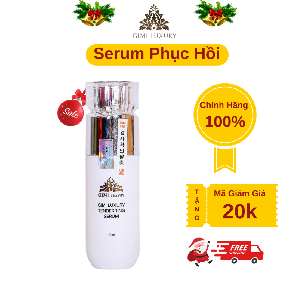 Serum Phục Hồi GiMi Luxury Hàn Quốc (Tenderring Cream 40ml), Dưỡng Trắng, Tái tạo , Sản Phẩm Chính Hãng
