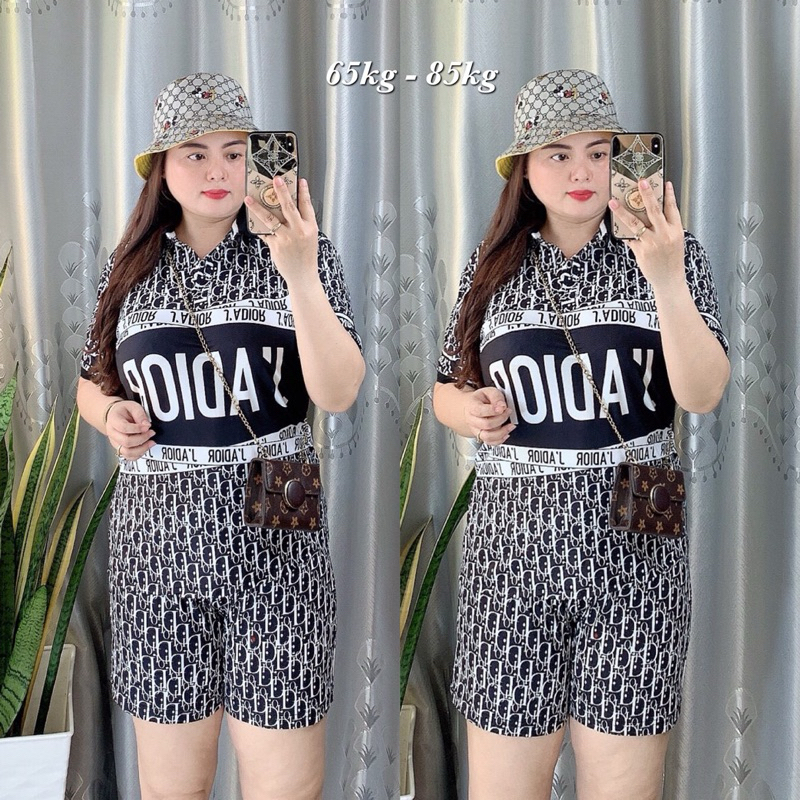 Bigsize 60kg-85k-Set bộ đùi Thun lạnh 4 chiều cao cấp