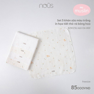 Set 5 khăn sữa Nous
