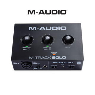 Soundcard âm thanh, thu âm - M-Audio M-Track Solo (MTrack) - Recording, Streaming, Podcasting