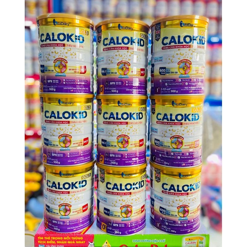Sữa bột CALOKID Gold 0+/1+ (900g)