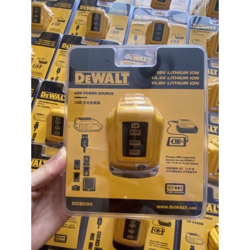 Đốc sạc Dewalt Dcb090 chính hãng
