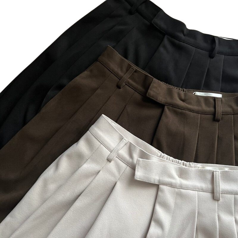 Quần Vải Ống Rộng CLASSY Wide leg Pants Phong Cách Năng Động Cá Tính