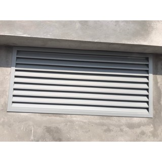 Chớp ô thoáng Cửa gió nan ZKT 600x300 chống hắt mưa,chớp thông gió, kèm lưới chống muỗi, côn trùng,chuột
