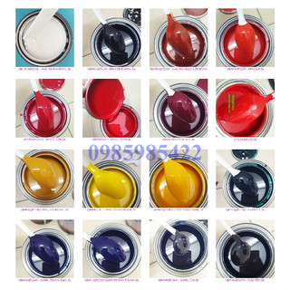 Sơn màu đen trắng 2K, 1K Autopaint, sơn đen, trắng KODO ( Sơn oto xe máy ) SONQUANGPHU8856