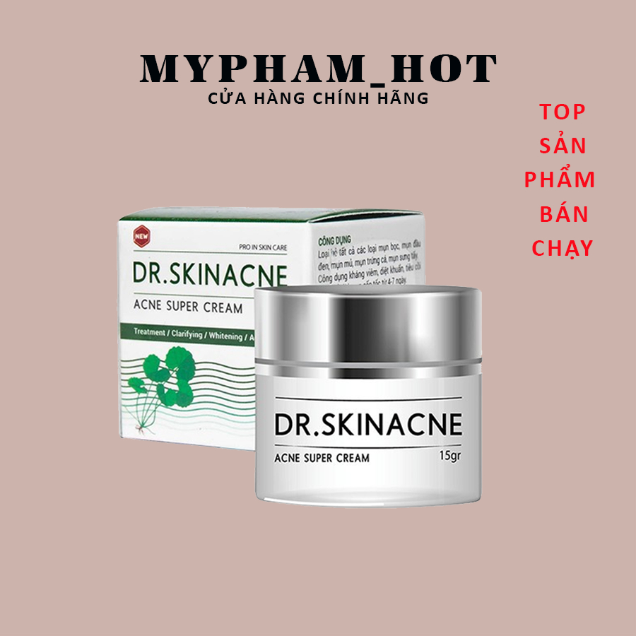 Kem Giảm Mụn Ngừa Thâm DR SKINACNE Chính Hãng